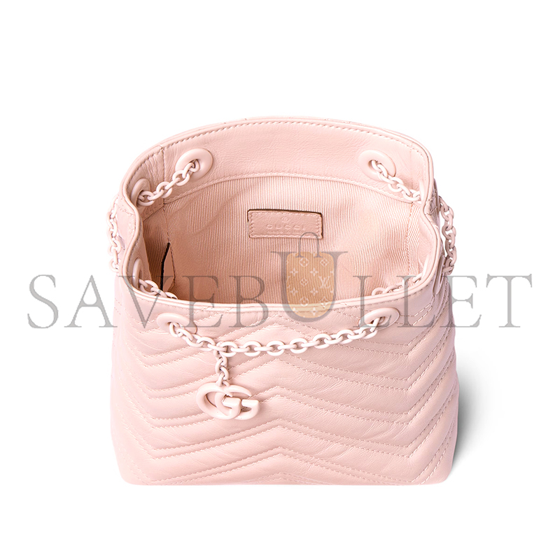 GUCCI GG MARMONT NANO BUCKET BAG 856404 (17*16*6.5cm)